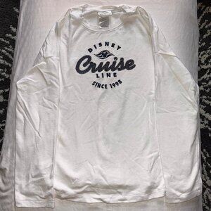 Disney Cruise Line Women's White Crewneck